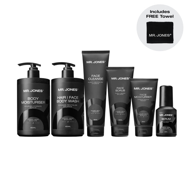 The Six Pack - Men's Complete Skincare Set